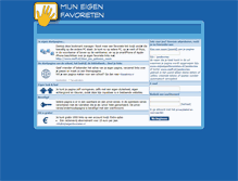 Tablet Screenshot of mijneigenfavorieten.be